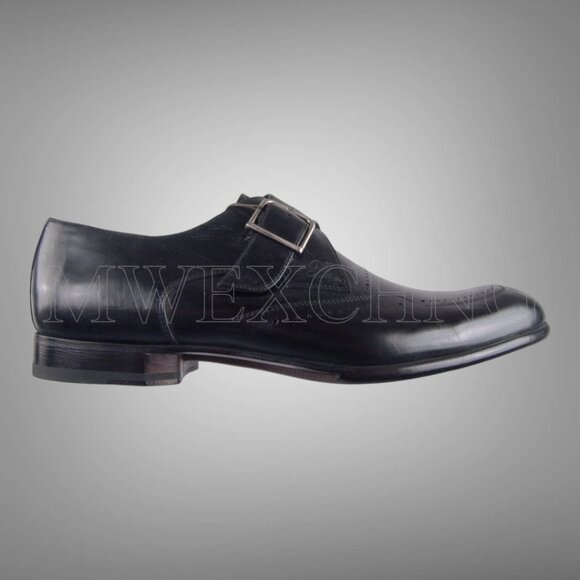 CALZOLERIA ZENOBI MONK STRAP WINGTIP LOAFERS ITALIAN MENS DRESS SHOES NEW IN BOX - Picture 10 of 11